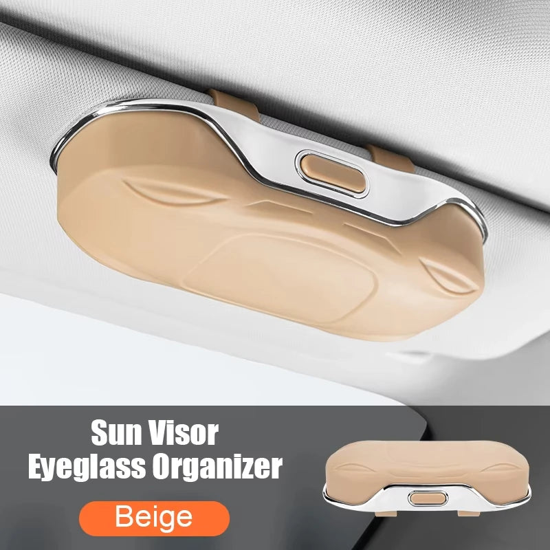 🔥 SPECIAL OFFER: Get 50% Off 🕶️ Smart Glasses Storage - One-Handed Use, Focus on Driving! 🚘