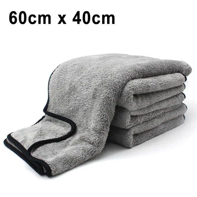 🔥 25% OFF🚗SEAMETAL Car Cleaning Towel Upgraded Microfiber Ultra-Soft Auto Wash Towels Super Absorbent Scratch-Free Drying Cloth