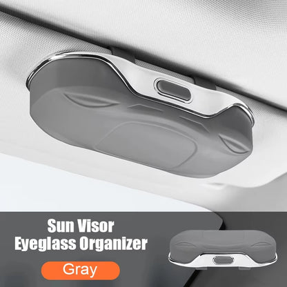 🔥 SPECIAL OFFER: Get 50% Off 🕶️ Smart Glasses Storage - One-Handed Use, Focus on Driving! 🚘