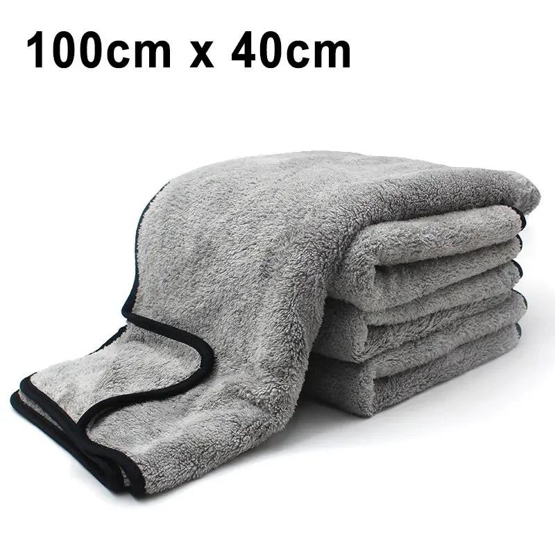 🔥 25% OFF🚗SEAMETAL Car Cleaning Towel Upgraded Microfiber Ultra-Soft Auto Wash Towels Super Absorbent Scratch-Free Drying Cloth