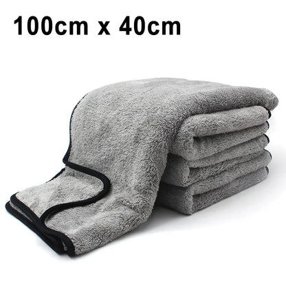 🔥 25% OFF🚗SEAMETAL Car Cleaning Towel Upgraded Microfiber Ultra-Soft Auto Wash Towels Super Absorbent Scratch-Free Drying Cloth
