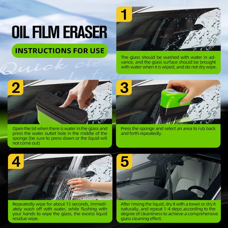 🔥 SPECIAL OFFER: Get 50% Off 🌧️ Blurry windshield in the rain? Wipe away oil film in just 1 minute!